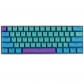 61 Keys Myrtle Starlight Toxic ANSI PBT Doubleshot Backlit Keycaps Set OEM Profile for MX Mechanical Gaming Keyboard GH60 GK61 RK61/ALT61/Annie/poker